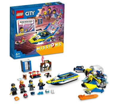 Конструктор LEGO City Missions Water Police Detective Missions