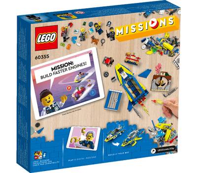 Конструктор LEGO City Missions Water Police Detective Missions