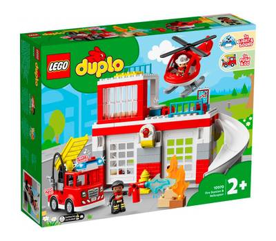 Конструктор LEGO Duplo Town Fire Station & Helicopter