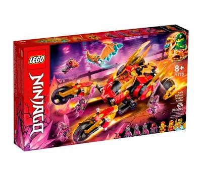 Конструктор LEGO Ninjago Kai’s Golden Dragon Raider