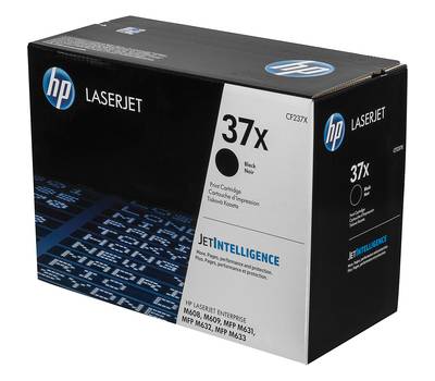 Картридж лазерный HP 37X CF237X черный (25000стр.) для LJ Ent M608/609/631/632