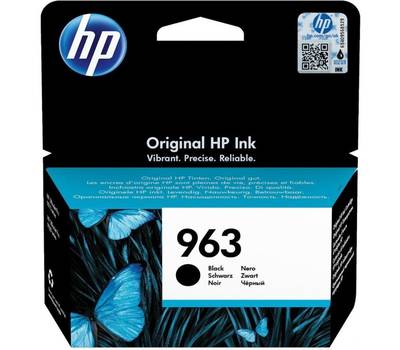 Картридж HP 963 3JA26AE черный (1000стр.) для OfficeJet Pro 901x/902x