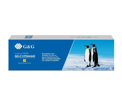 Картридж G&G GG-C13T944440 желтый (45мл) для WorkForce Pro WF-C5290DW/WF-C5790DWF