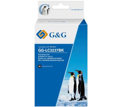 Картридж G&G GG-LC3237BK черный (65мл) для HL-J6000DW/J6100DW