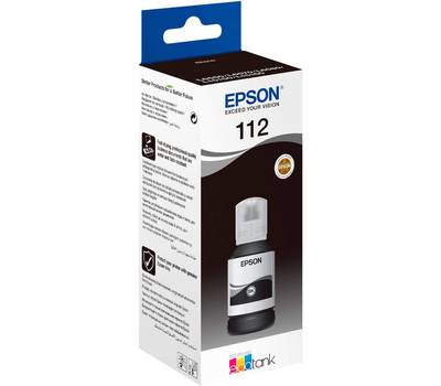 Картридж EPSON 112 C13T06C14A черный (7500стр.) (127мл) для L11160/L15150/L15160/L6490/L6550/M15140