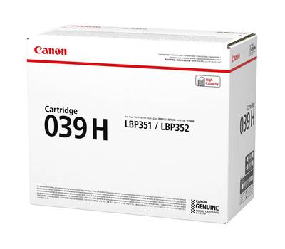 Картридж лазерный CANON 039HBK 0288C001/002 черный (25000стр.) для LBP-351