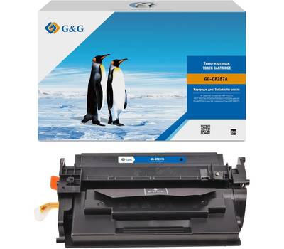 Картридж лазерный G&G GG-CF287A черный (9000стр.) для LJ M506dn/M506n/M506x