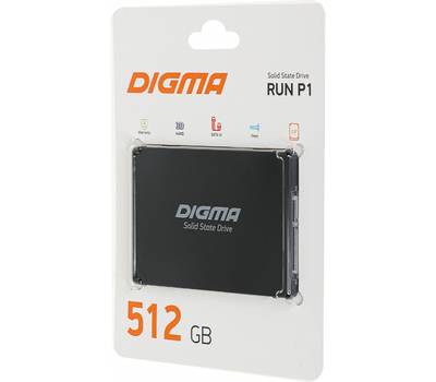 Накопитель SSD DIGMA Run P1 DGSR2512GP13T