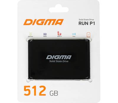 Накопитель SSD DIGMA Run P1 DGSR2512GP13T