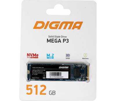 Накопитель SSD DIGMA Mega P3 DGSM3512GP33T