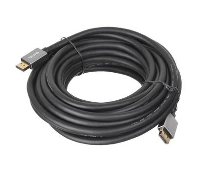 Кабель аудио-видео BURO DisplayPort (m)/DisplayPort (m) 10м. Позолоченные контакты черный (BHP-DPP-1