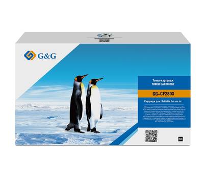 Картридж лазерный G&G GG-CF280X черный (6900стр.) для LJ P2035/P2055d/Pro 400 M401/MFP M425