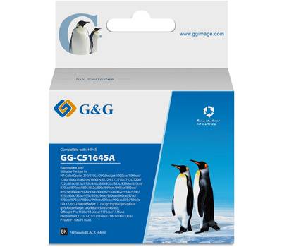 Картридж G&G GG-C51645A черный (44мл) для DJ 710c/720c/722c/815c/820cXi/850c/870cXi/880c