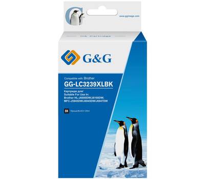 Картридж G&G GG-LC3239XLBK черный (129мл) для HL-J6000DW/J6100DW