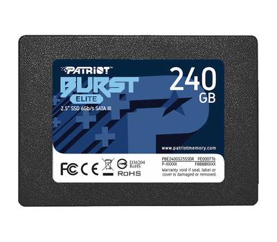 Накопитель SSD Patriot memory Burst Elite PBE240GS25SSDR