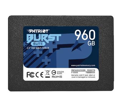 Накопитель SSD Patriot memory Burst Elite PBE960GS25SSDR