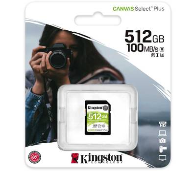 Флешка KINGSTON Canvas Select Plus SDS2/512GB