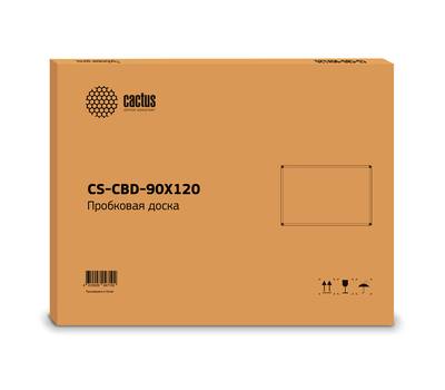 Доска пробковая CACTUS CS-CBD-90X120