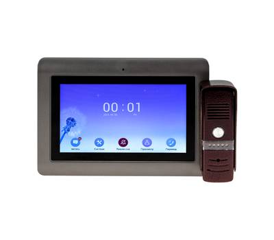 Видеодомофон SECURIC SEC-SF-301 комплект сенсорного Smart Full HD 7"