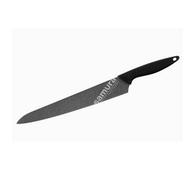 Нож кухонный Samura для нарезки Golf Stonewash, 25,1 см, корроз.-стойкая сталь, ABS пластик