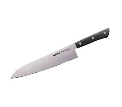 Нож кухонный Samura Harakiri Гранд Шеф, 24 см, корроз.-стойкая сталь, ABS пластик