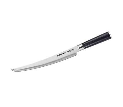 Нож кухонный Samura для нарезки Mo-V, слайсер Tanto, 23 см, G-10