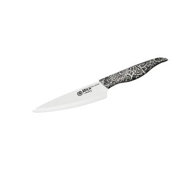 Нож кухонный Samura универсальный Inca, 15,5 см, белая циркониевая керамика