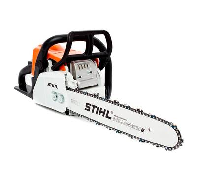 Пила цепная бензиновая STIHL MS 180 (40см 3/8 1,3 55) без кожуха