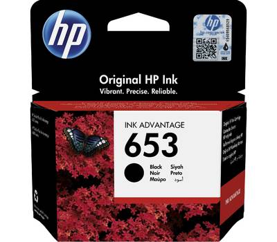 Картридж HP 653 3YM75AE черный (360стр.) (6мл) для DeskJet Plus Ink Advantage 6075/6475