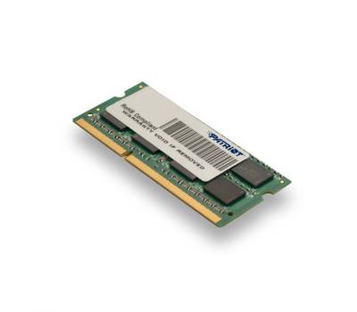 Модуль памяти Patriot memory для ноутбука SODIMM 4GB PC12800 DDR3 PSD34G1600L2S