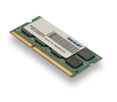 Модуль памяти Patriot memory для ноутбука SODIMM 4GB PC12800 DDR3 PSD34G16002S