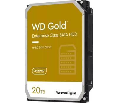 Жесткий диск Western digital SATA 20TB 7200RPM 6GB/S 512MB GOLD WD201KRYZ