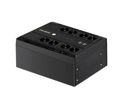 Источник бесперебойного питания EXEGATE EX295011RUS NNB-650.LED.AVR.8SH.CH