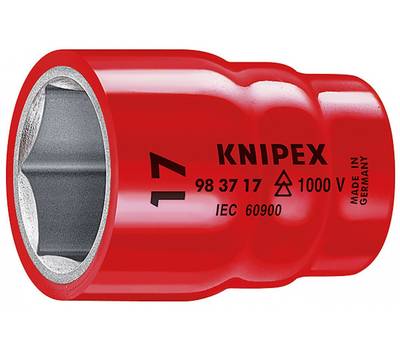 Головка торцевая KNIPEX VDE 3/8" 6-гранная, 13 мм, диэлектрическая