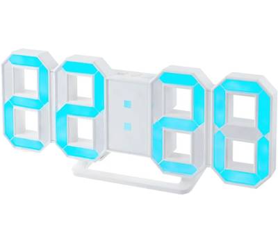 Колонки для компьютера PERFEO "LUMINOUS", белый корпус / синяя подсветка (PF-663)