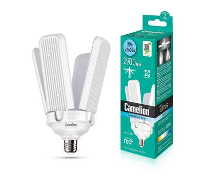 Лампа светодиодная CAMELION LED30-A70-RF/845/E27