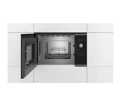 Микроволновая печь Bosch BFL523MS0 20л. 800Вт нержавеющая сталь/черный (встраиваемая)