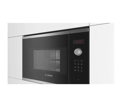 Микроволновая печь Bosch BFL523MS0 20л. 800Вт нержавеющая сталь/черный (встраиваемая)