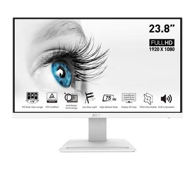 Монитор MSI 23.8" Pro MP243W белый IPS LED 16:9 HDMI M/M 250cd 178гр/178гр 1920x1080 75Hz FreeSync D