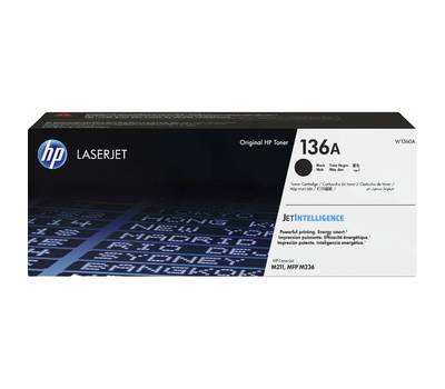 Картридж HP лазерный 136A W1360A черный (1150стр.) для LJ M211d/MFP M236