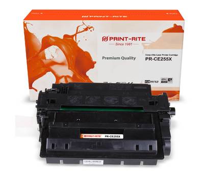 Картридж PRINT-RITE лазерный Print-Rite TFHAPHBPU1J PR-CE255X CE255X черный (12500стр.) для LJ P3015