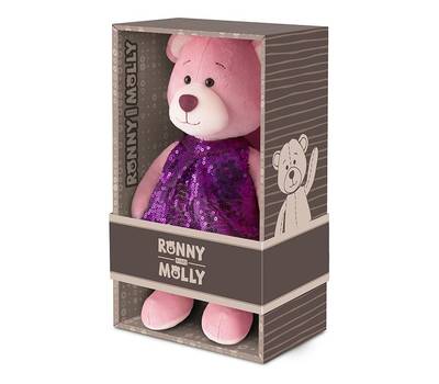 Мягкая игрушка Ronny&Molly RM-M008-21 Мишка Молли, 21 см
