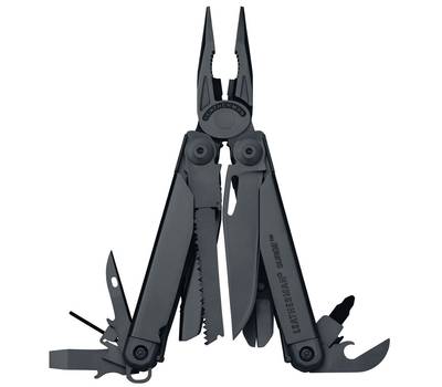 Мультитул ручной LEATHERMAN 831333 Surge Black, черный нейлон чехол