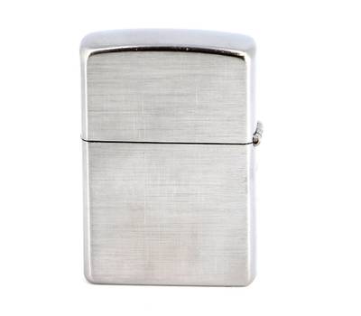 Зажигалка Zippo 28181 латунь/сталь, серебр, мат, 36x12x56мм