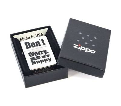 Зажигалка Zippo Don`t worry