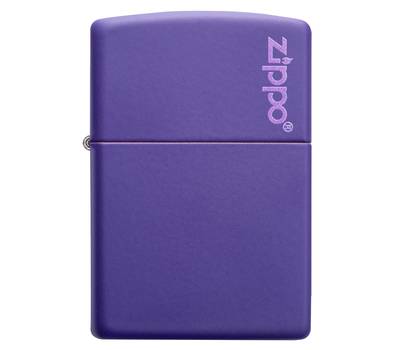 Зажигалка Zippo Purple Matte Logo