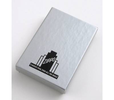 Зажигалка Zippo Replica, с покрытием Brushed Brass, латунь/сталь, золотистая, матовая, 36x12x5