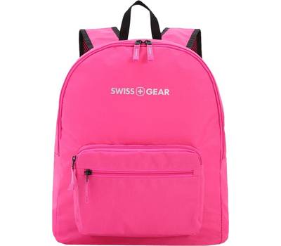 Рюкзак Swissgear складной, розовый, 33,5х15,5x40 см, 21 л