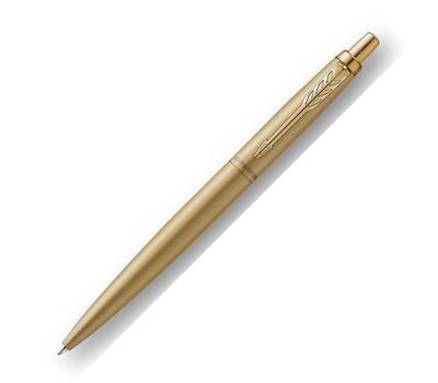 Шариковая ручка PARKER "Jotter XL Monochrome Gold GT", корпус золотой, нержавеющая сталь, синяя,2122