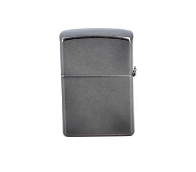 Зажигалка Zippo Classic с покрытием Gray Dusk , латунь/сталь, серая, матовая, 36x12x56 мм